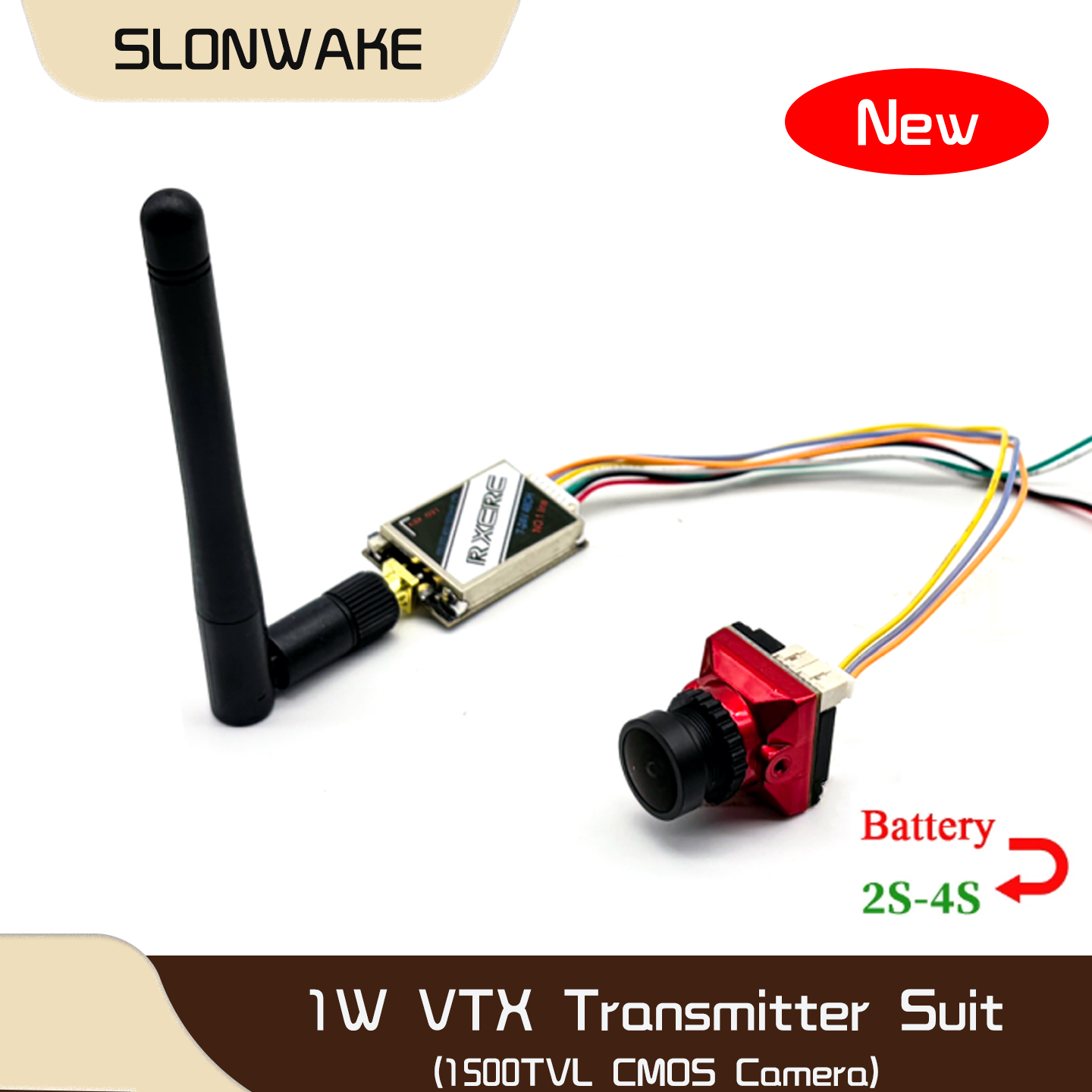 Fpv Drone Camera - SLONWAKE 5.8G 48CH 1W VTX 100/200/400/1000mW