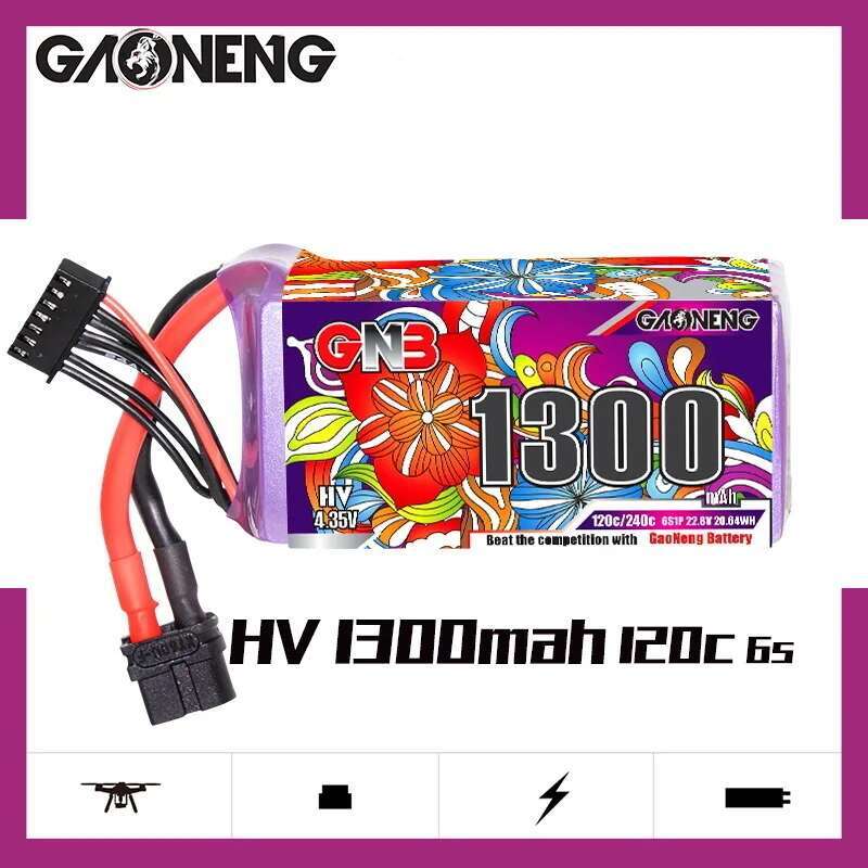 2Pcs GNB 6S Lipo Battery 22.8V - Fpv Drone Battery recension och pris