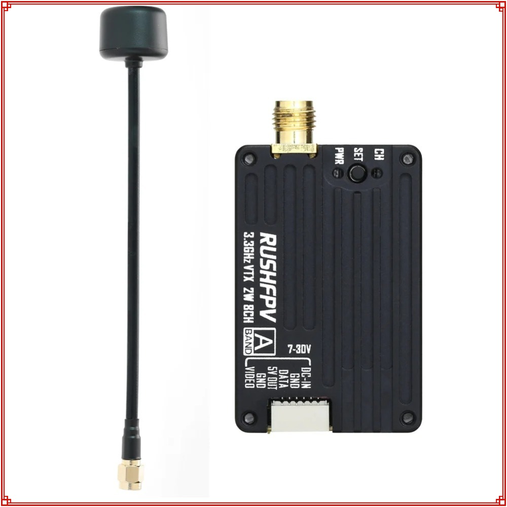 2026 New RUSHFPV 3.3G 2W VTX T - Fpv Drone Vtx recension och pris