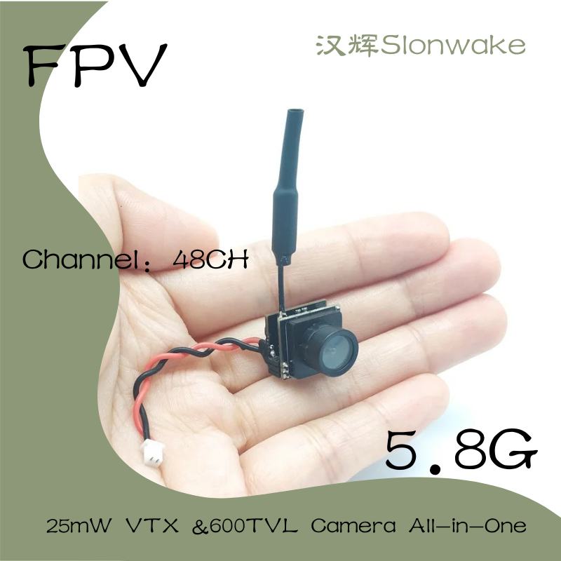 Slonwake 5.8G 48CH 25mW FPV VT - Fpv Drone Vtx recension och pris