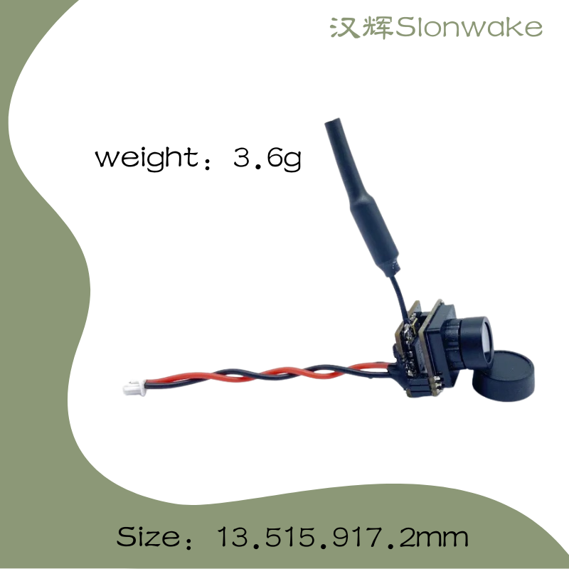 Slonwake 5.8G 48CH 25mW FPV VT - Fpv Drone Vtx recension och pris