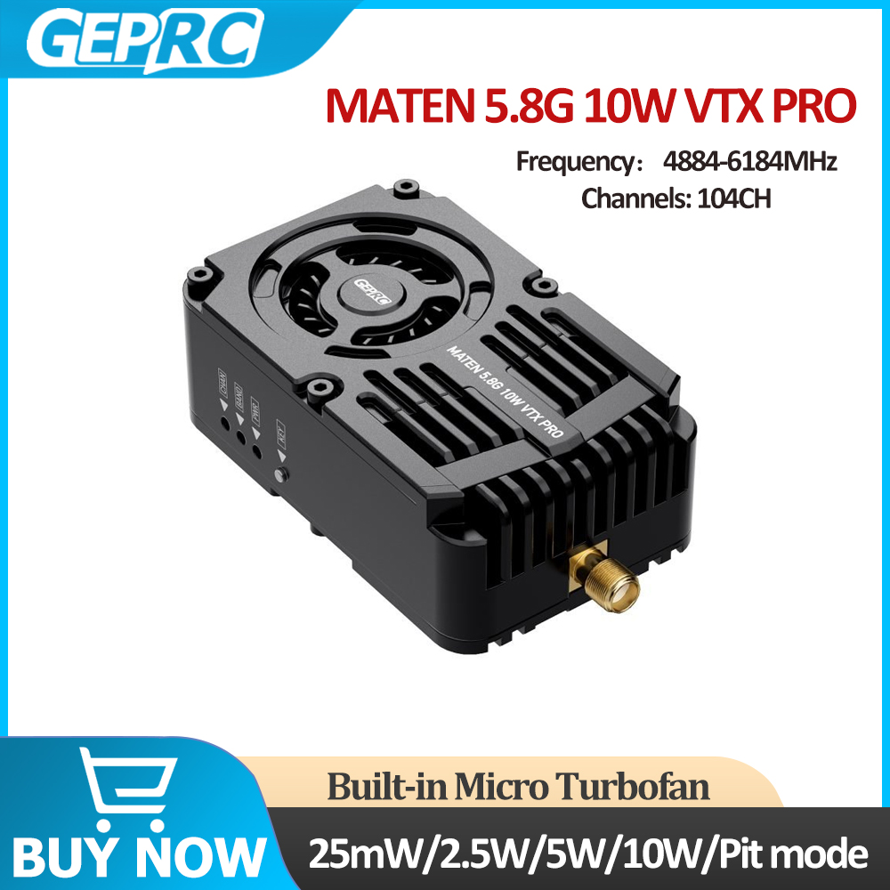 GEPRC MATEN 5.8G 10W VTX PRO 1 - Fpv Drone Vtx recension och pris