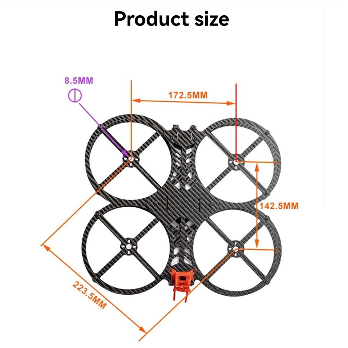 WOW! 5Inch FPV Drone Frame 223 - Fpv Drone Tool Kit recension och pris