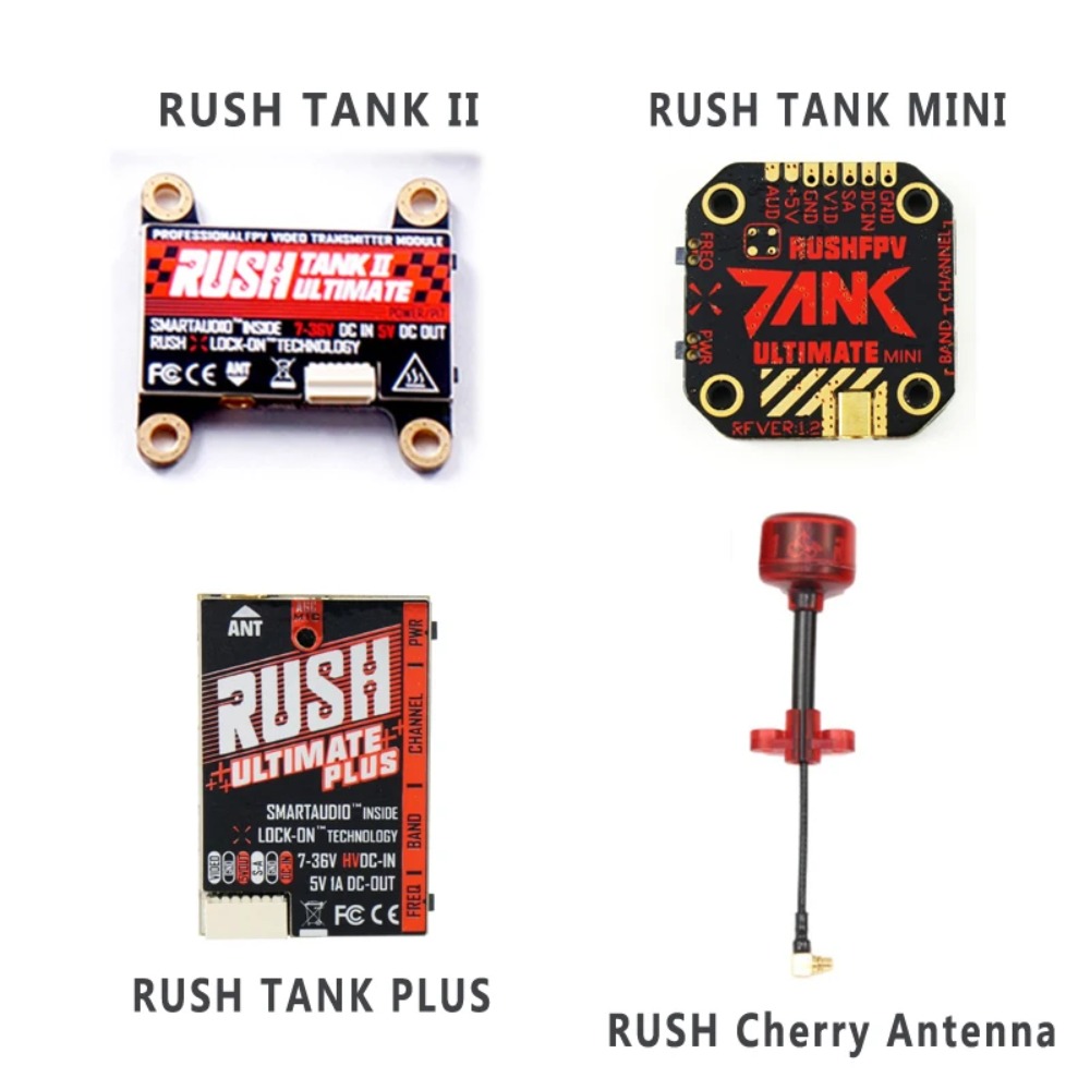 RUSH TANK Ultimate II/Mini/PLU - Fpv Drone Vtx recension och pris