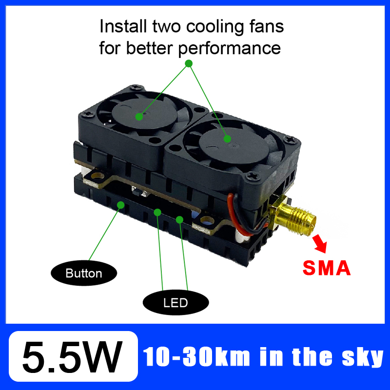 Long Range 5.8GHz 5.5W Video T - Fpv Drone Vtx recension och pris