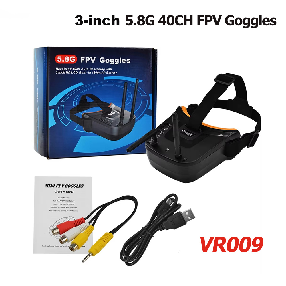 VR009 FPV Video Goggles 3Inch  - Fpv Drone Antenna recension och pris